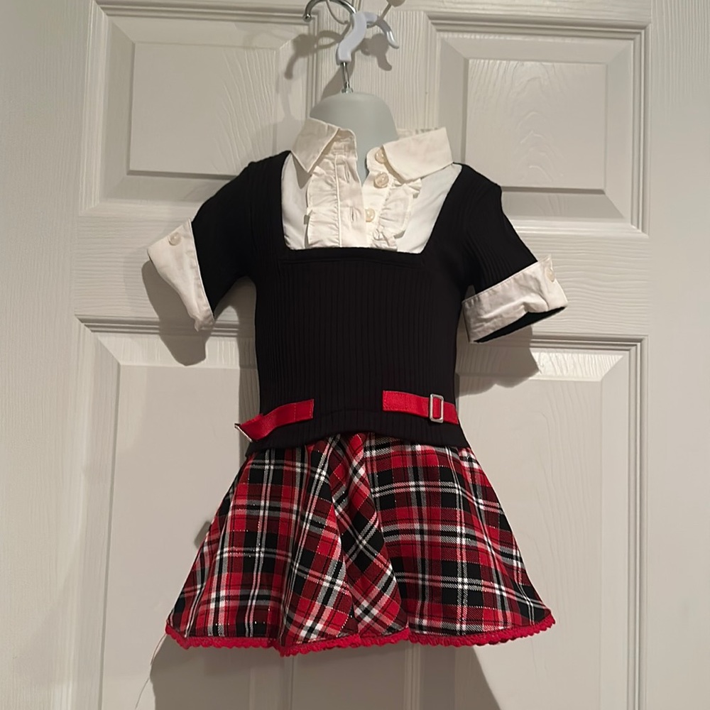 Sweet Heart Rose Size 2T Preppy School Girl Outfit
